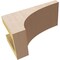 Ekena Millwork 4"W x 8"D x 4"H Wide Huntington Rough Cedar Woodgrain TimberThane Corbel, Primed Tan CORUR04X08X04HUNRCPR - alternate 5